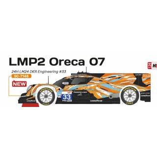 Oreca LMP 07 Nr.33 Kit  in Rennversion mit  HS-LMP Chassis  Scaleauto Slotcar SC7148HS