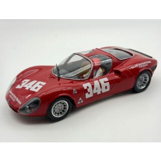 Alfa Romeo 33 Stradale Nr. 346 TTS BRM Slotcar 1:24 TTS068