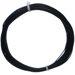 Litze flexibel 0,5mm/0,04mm2 schwarz 50cm