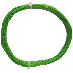 Litze flexibel 0,5mm/0,04mm2 grün 50cm