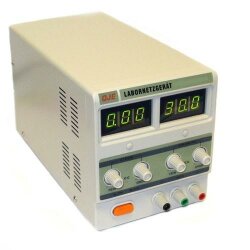 Labornetzgerät _Digi 30-5_ 0-30V, 0-3A regelbar, 2x...