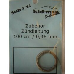 Zündkabel grau 0,48mm / 1000mm