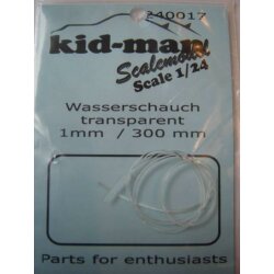 Wasserschlauch transparent 1mm / 300mm