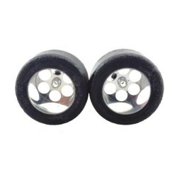 Complete wheel rear ultragrip rubber glued and trued...