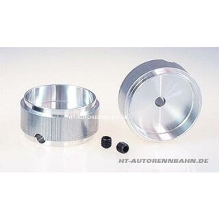 Felgen Aluminium für Plafit Chassis Fahrwerk Super24 Ø22x11mm f.Ø3mm (Innensechskant) (2)  Plafit PF1731