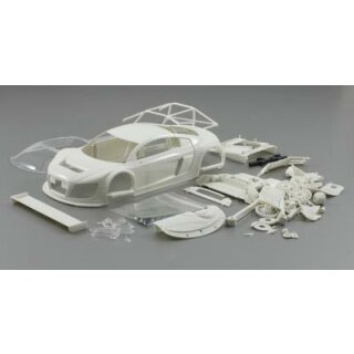 body Audi R8 LMS white kit 1:24 Scaleauto SC7506