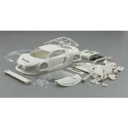 body Audi R8 LMS white kit 1:24 Scaleauto SC7506