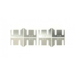 Achsträgerdistanz vorne u.hinten 0,25mm (8)  SC8127E...