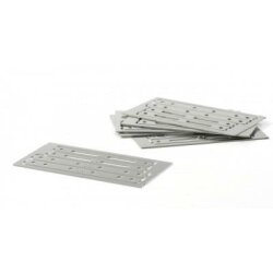 Karosseriehalter Distanzen 0,50mm (6)  SC8134B Scaleauto