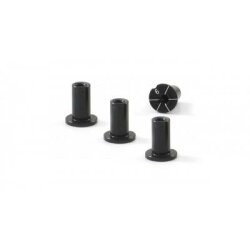 Fahrwerksdistanz T-Hülse 6mm exzentrisch Aluminium...