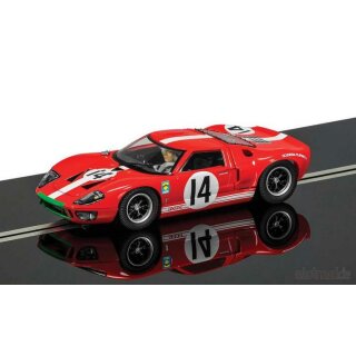 Ford GT 40 rot le Mans 1966 Nr.14 Scalextric C3630