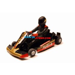 Super Kart Nr. 8 schwarz Scalextric c3667