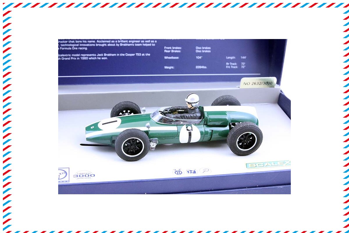 Legends Cooper Climax J.Brabham Scalextric C3658a, 89,00 €