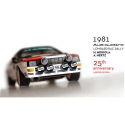 Audi Quattro Lombard RAC RAlly Mikkola/ Hertz limited...