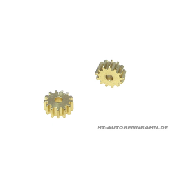 Motorritzel 13Z f.Ø2mm M50 Racing Messing...