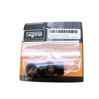 Reifen Ø22x11mm-IØ14,5mm Black Magic Moosgummi Slicks Spezial f.Flachhump (4)  SG33816B