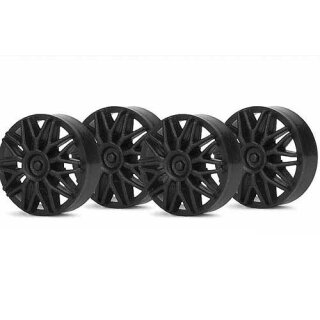 rimninsert Ø12,4mm - Plastik Typ BBS schwarz (4)  slot.it  SIPA03B