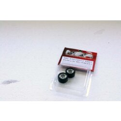 Complete wheel front rubber hard 16" glued and trued...