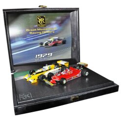 Renault RS10 F1  + Ferrari 312T4  Arnoux vs Villeneuve...