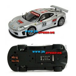 Ferrari 360 GTC silber SCX 64060