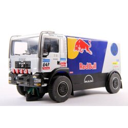 Truck MAN Raid Racing Red Bull