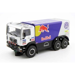 Truck MAN Raid Racing Red Bull 3 Achser