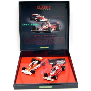 Grand Prix Classic Set Formula 1 Niki Lauda - James Hunt 1976 Ferrari Mc Laren