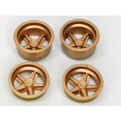 Rim inserts (4) 16mm Porsche 917 + Ferrari 512 front...