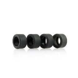 Tires  Ø17,8x9,5mm dwg 1228 Vollgummi Slicks C1...